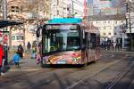 ICB Solaris Urbino Electric 12 Wagen 232 am 07.02.26 min Frankfurt am Main