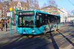 Transdev Rhein Main Mercedes Benz Citaro K Wagen 4202 am 07.02.26 in Frankfurt am Main