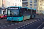 Transdev Rhein Main Mercedes Benz Citaro G Wagen 4530 am 07.02.26 in Frankfurt am Main