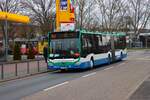 Umbrella Mobility Mercedes Benz Citaro 2 G im Auftrag der ICB als SEV für die U7 am 13.03.26 in Frankfurt am Main