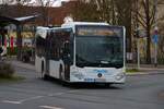 Fischle Mercedes Benz Citaro 2 für die ICB auf der Linie 42 am 13.03.26 in Frankfurt am Main
