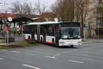Mercedes Benz Citaro 1 Facelift G im Auftrag der ICB als SEV für die U7 am 13.03.26 in Frankfurt am Main