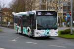 Racktours Mercedes Benz Citaro 2 G auf der RMV X-Linie X57 am 13.03.26 in Frankfurt am Main