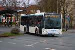 Fischle Mercedes Benz Citaro 2 für die ICB auf der Linie 42 am 13.03.26 in Frankfurt am Main