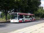 Mercedes-Benz O 530 I (Citaro) auf Betriebsfahrt am ZOB/Bahnhof.