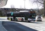 MB Citaro Facelift HHA 2806 auf Linie M24 am S Poppenbüttel, 9.4.15
