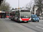 MB Citaro G HHA 7405 auf einem Fahrtraining am Eidelstedter Platz, 10.4.15
