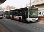 MB Citaro Facelift G HHA 7709 auf Linie M20 am Bf.Altona, 10.4.15