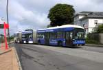 HHA 8509 Van Hool AGG 300 auf E86, Teufelsbrück am 13.07.15