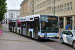 Hochbahn Hamburg Mercedes Benz Capa City L Wagen 4804 am 15.07.19 in Hamburg Rathaus