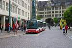 Hochbahn Hamburg Mercedes Benz Capa City L Wagen 4901 am 15.07.19 in Hamburg Rathaus