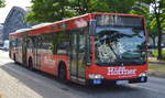 Hamburger Hochbahn AG (HHA) mit MB O 530 G „Facelift“ Wagen 7825  (Bj.2008) am 25.06.19 Hamburg Hbf.
