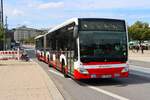 Hamburger Hochbahn Mercedes Benz Capacity Wagen 4943 am 14.07.25 am Jungfernstieg Hamburg
