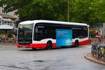 Hamburger Hochbahn Mercedes Benz eCitaro Wagen 1962 am 15.07.25 in Hamburg Altona