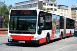 Hochbahn 7815 (HH HN 2845) mit Werbung fr Air Malta.