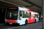 Hochbahn 2912 (HH HN 2912) mit Werbung fr Harrys Fliesenmarkt.
Hamburg Airport, 3.7.2010.