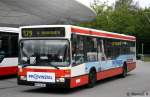 Hochbahn 1715 (HH GC 415) mit Werbung für die Provinzial.