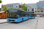RackTours MAN Lions City mit Anhänger am 04.09.20 in Hanau Freiheitsplatz