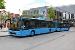 RackTours MAN Lions City mit Anhänger am 04.09.20 in Hanau Freiheitsplatz