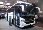 IAA 2016 in Hannover. Zu sehen hier ein Scania Reisebus. Aufnahme vom 25.09.2016