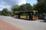 Citaro Bus am Stadtbahnendpunkt im Stcken/Hannover am 22.06.10.