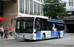 Regio Bus (H RH 362) aufgenommen am HBF Hannover, 16.8.2010.
Der Bus wirbt für VGH.