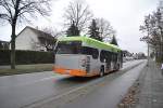 WG 9326 von Typ Citaro Irvine der Üstra, unterwegst am Kugelfangtrift am 23.01.2011.