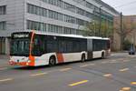 Rau Bustouristik Mercedes Benz Citaro 2 G Wagen 832 am 15.12.18 in Heidelberg Hbf 