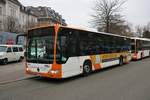 RNV Mercedes Benz Citaro 1 Facelift Wagen 8379 am 15.12.18 in Heidelberg Hbf