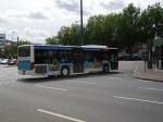 Ein Setra Überland Bus mit Vedes Werbung am 27.05.11 in Heidelberg Hbf 