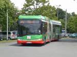 Solaris Urbino Hybrid auf der Linie 368 nach Bochum Ruhrpark am Hauptbahnhof Wanne-Eickel.(18.7.2012) 