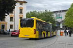 Mercedes-Benz Citaro 2. Generation (KE-HZ 44) als Stadtbus Kempten, Linie 8 in Anfahrt auf die Haltestelle Residenz/Pfeilergraben. Aufgenommen 9.6.2022.