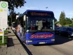 Ein mir unbekannter Bus in Kempten am 11.08.11