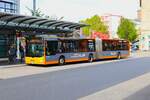 Koblenzer Verkehrsbetriebe MAN Lions City G am 14.10.23 in Koblenz Hautpbahnhof