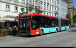 Stadtwerke Konstant - Mercedes e Citaro  Nr.65 unterwegs auf der Linie 5 in Konstanz am 03.07.2026 