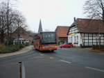 Volvo Bus in Lehrte, am 25-11-10.