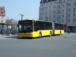MAN NG 363 Lion´s City G - DD TT 1502 - Wagen 900 502 - in Leipzig, Hauptbahnhof, Ostseite - am 13-April 2016 --> Fahrzeug im Ersatzverkehr für die Mitteldeutsche Regiobahn