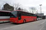 Bus Mainz: MAN ÜL vom Rhein-Nahe-Bus (Omnibusverkehr Rhein-Nahe / ORN), aufgenommen im März 2016 im Stadtgebiet von Mainz.