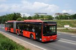 Bus Mainz: MAN Lion's City G der Südwest Mobil GmbH (Rhein-Nahe-Bus / ORN), aufgenommen im Mai 2016 in der Nähe der Haltestelle  Hochschule Mainz  in Mainz.