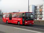 DB Rhein Mosel Bus Mercedes Benz Integro als Shuttle Verkehr in Mainz am 02.12.17