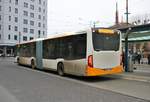 Neuer MVG Mercedes Benz Citaro 2 G Wagen 962 am 28.12.18 in Mainz Hbf
