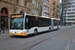 Neuer MVG Mercedes Benz Citaro 2 G Wagen 952 am 28.12.18 in Mainz Hbf
