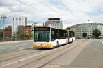 Mainzer Mobilität Mercedes Benz Citaro 2 G Wagen 784 am 10.08.21 am Hauptbahnhof