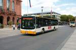 DB Regio Bus Mitte MAN Lions City G Wagen 305 am 10.08.21 am Höfchen
