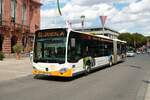 Mainzer Mobilität Mercedes Benz Citaro 2 G Wagen 962 am 10.08.21 am Höfchen