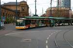 Mainzer Mobilität MAN Lions City Wagen 765 am 31.12.21 in Mainz Innenstadt