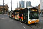 Mainzer Mobilität MAN Lions City Wagen 765 am 31.12.21 in Mainz Innenstadt