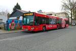 Mainzer Mobilität Mercedes Benz Citaro 2 G Wagen 959 am 11.01.22 in Mainz