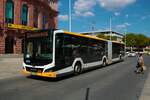 DB Regiobus Mitte MAN Lions City G Wagen 323 am 16.08.22 am Höfchen in der Innenstadt