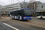 RNN Setra Überlandbus am 12.02.24 in Mainz Hauptbahnhof